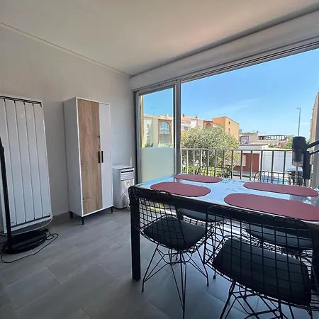 아파트 Superb 2 Min From Richelieu Beach, Cap D'agde 아그